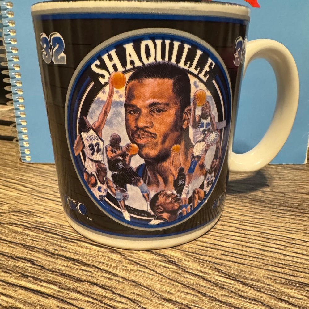 Vintage sports impressions Shaquille O’Neal Orlando Magic rookie 1992 mug